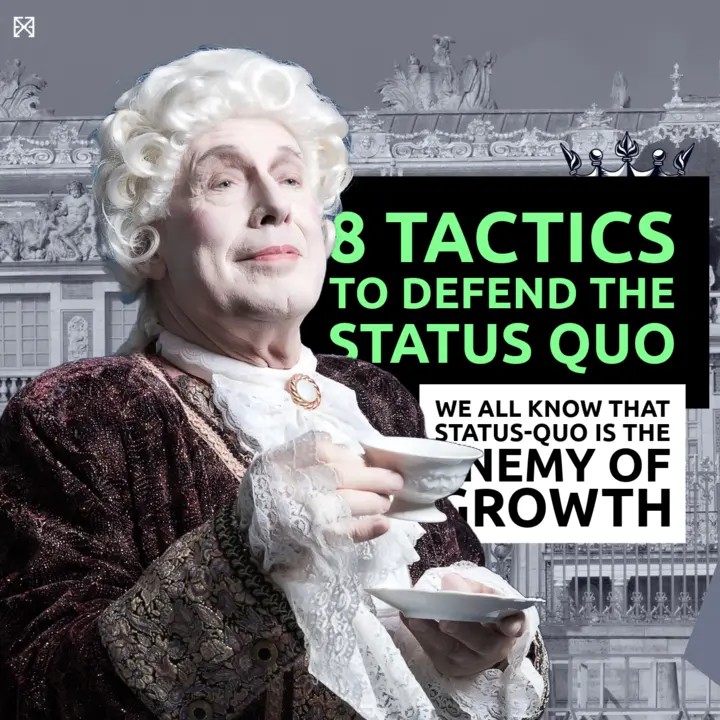 Thumbnail status quo depicting an aristocrat drinking tea 