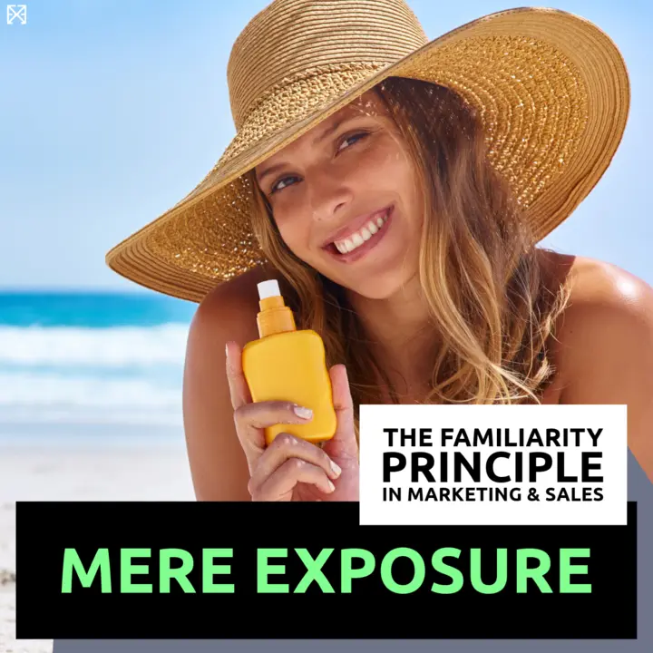 Woman with sunhat and sunscreen looking to hide from the mere exposure of the sun