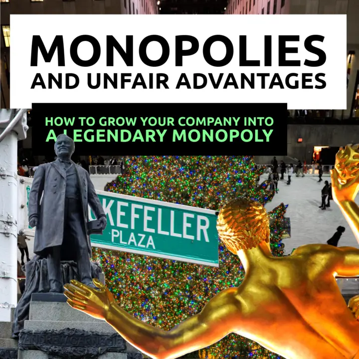 collage of the famous monopolies of Rockefeller and Carnegie