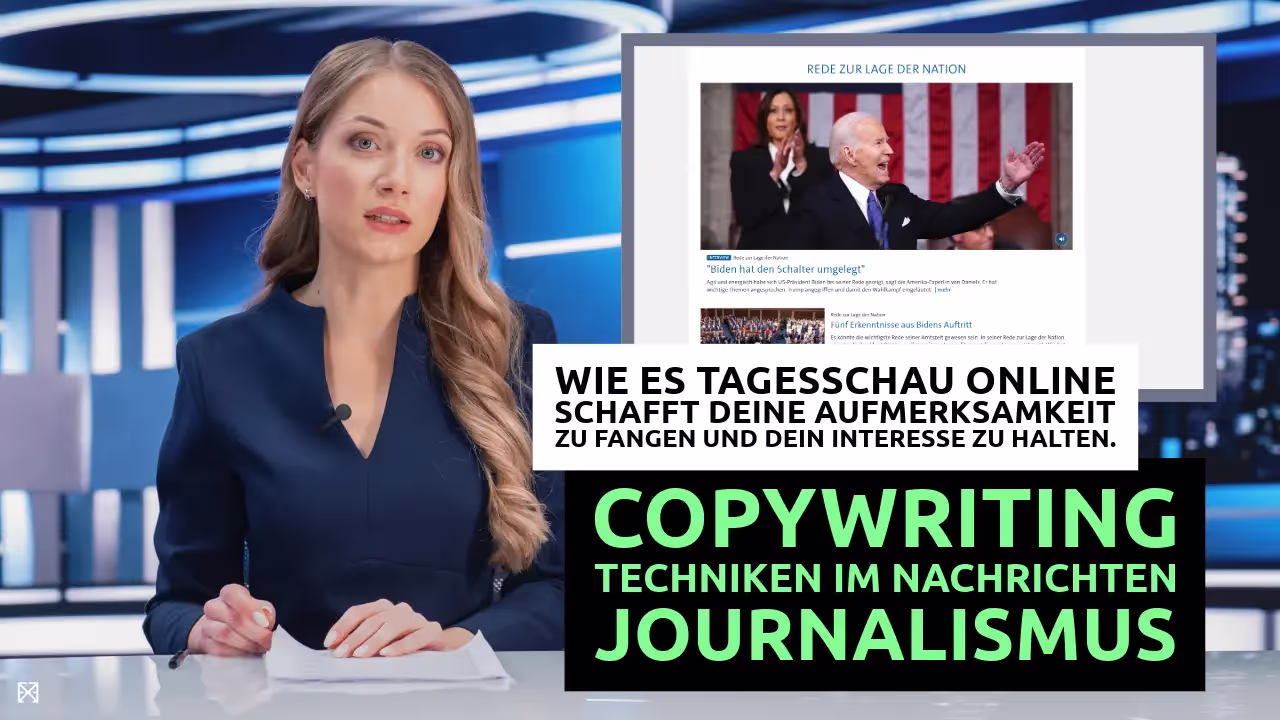 Nachrichtensprecherin