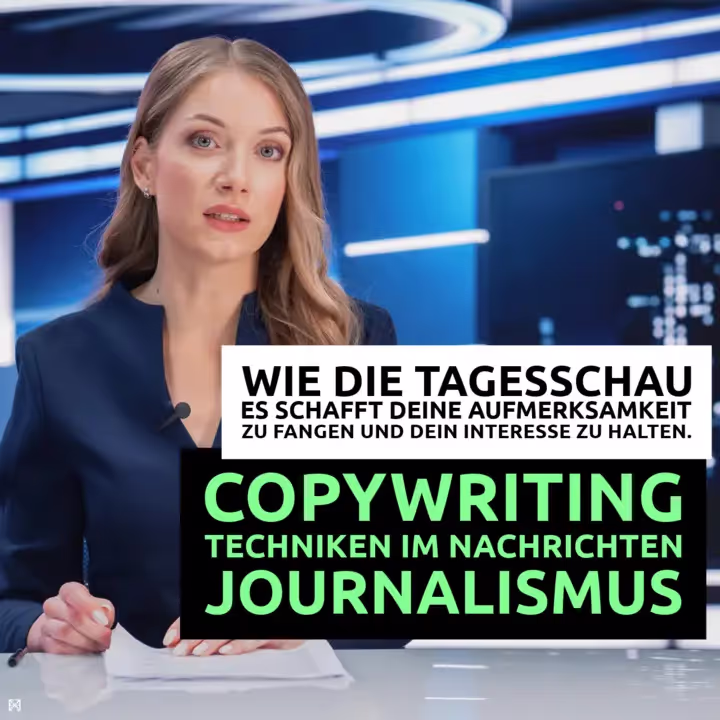 Nachrichtensprecherin
