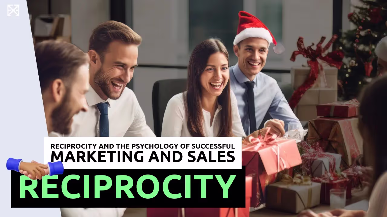 Reciprocity in a group of professionals giving each others gift