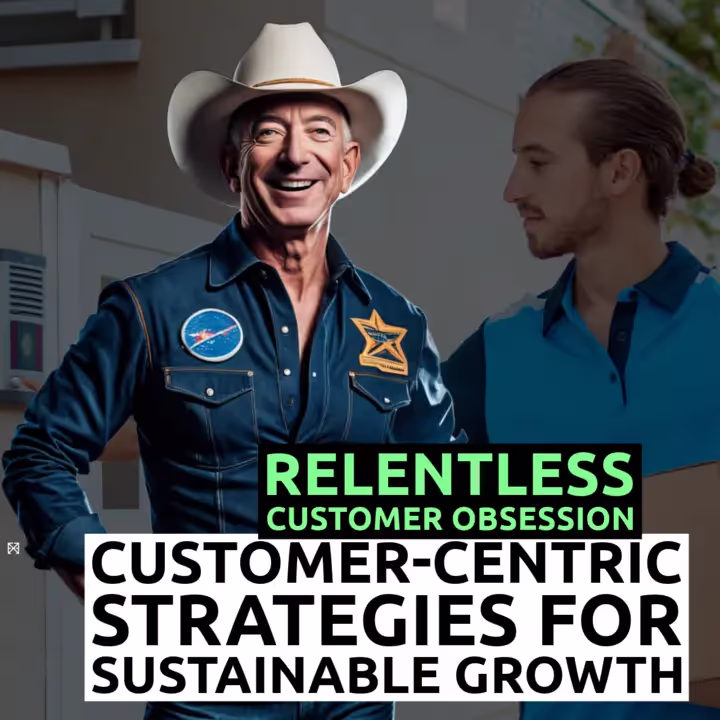 Jeff Bezos as relentlessly customer-obsessed Space Cowboy