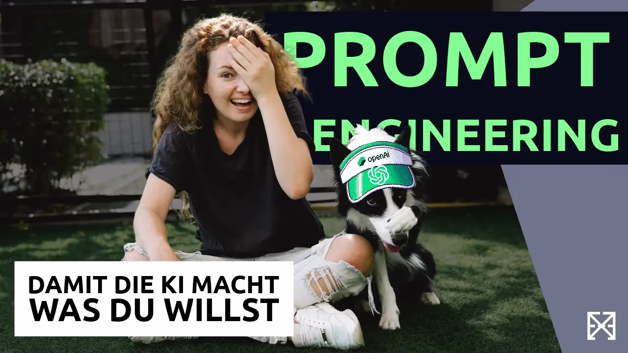 Frau und Hund haben Spass beim Training