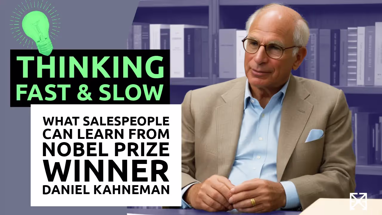 Nobel Prize Winner Daniel Kahneman explaining